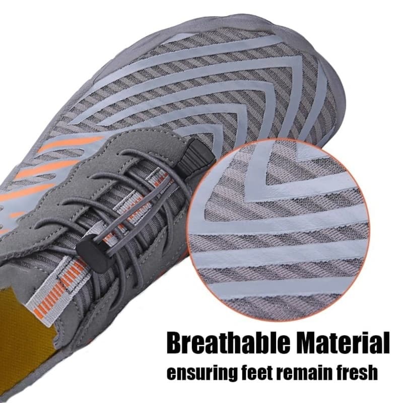 All-Terrain Breathable non-slip barefoot shoes Gray (Unisex)