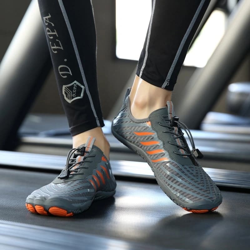 All-Terrain Breathable non-slip barefoot shoes Gray (Unisex)